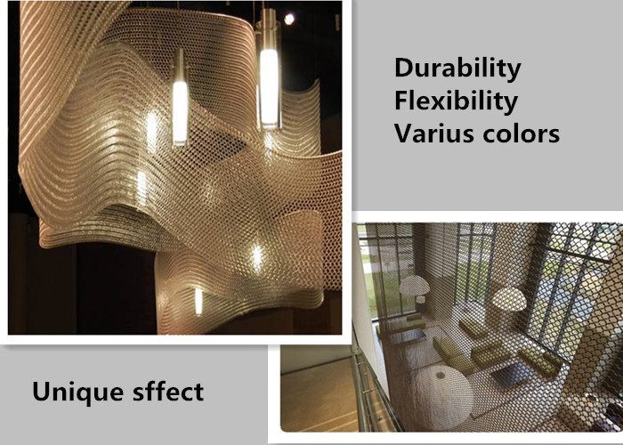Welded Or Non Welded Stainless Steel Round Ring Mesh For Decoration And Security