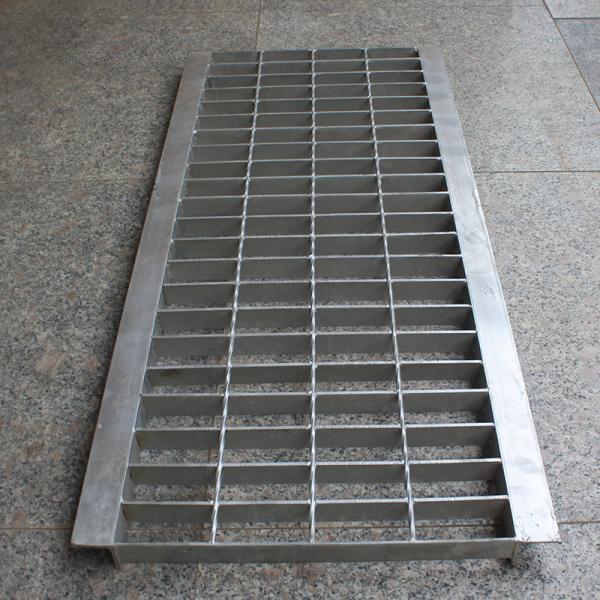 Hot Dipped Galvanized Steel Channel Drain Grate Cover With Angle, Industry Steel