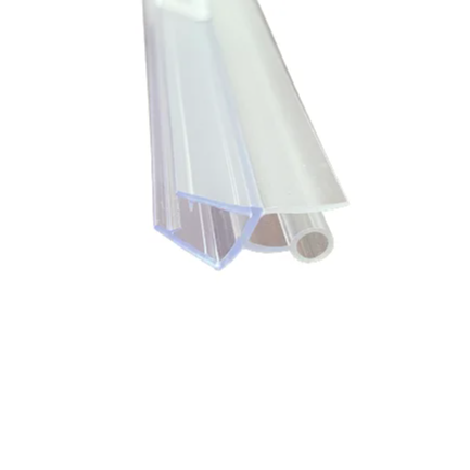 Shower Room/Cabins Shower Door Seal Silicone Pvc Strip Waterproof Frameless Weather Strip