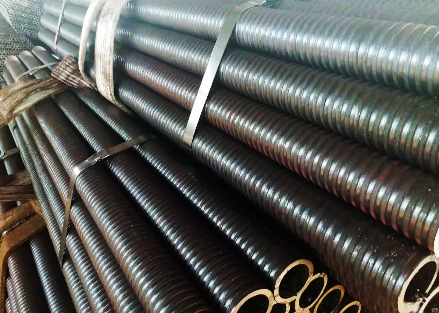 Full Threaded Steel Self Drilling Hollow Anchor Rods For Mining 200KN-8000KN Capacity