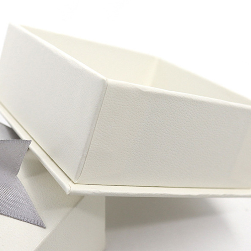 Gathe Custom White Cardboard Jewelry Boxes For Ring Bracelet Earring Necklace Box