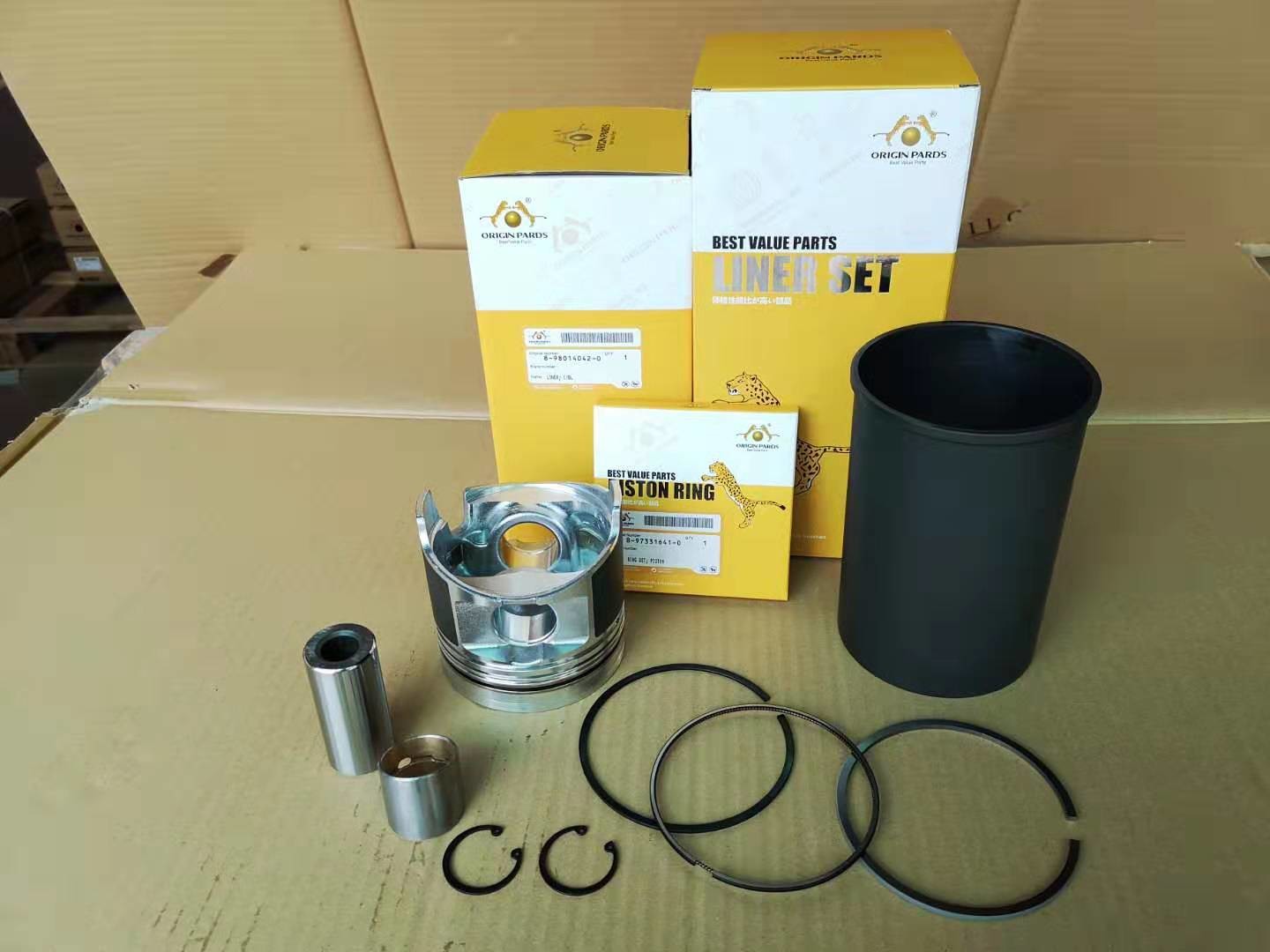 4HL1 6HL1 Engine Liner Set 5878148440 ISUZU Light Truck And Middle Cargo Piston 6430