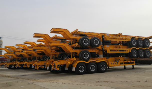 CIMC New Design Car Carrier Trailer Efficient Truck Trailers for Transporting Cars