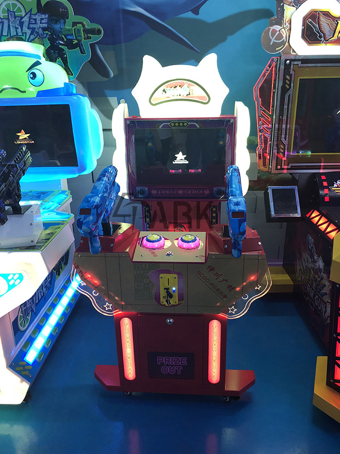 Frozen Heroes Electric Shooting Arcade Machines For Kids CE Certificate
