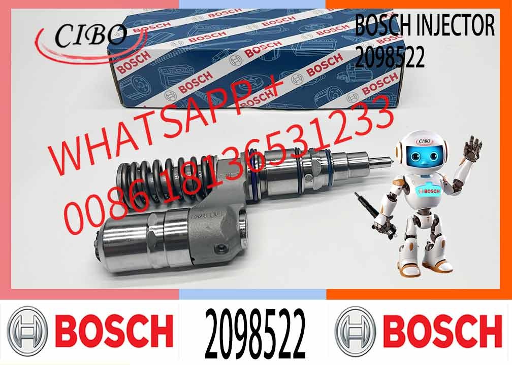 2098522 2867147 2768307 2959085 01660149 1504456 3155040 414701070 0414701071 Diesel Fuel Injector For Excavator Engine