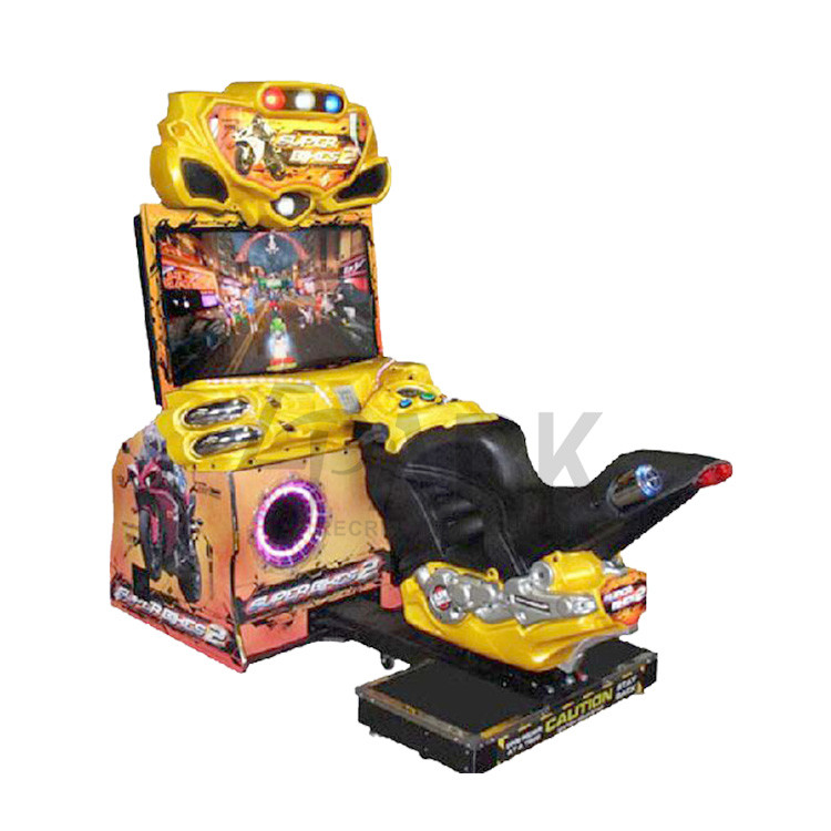 Indoor Adult Racing Game Machine , FF Motor Car Arcade Machine
