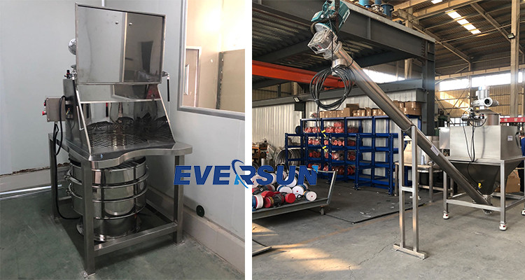 Bulk Bag Discharging Station Dust Free Dumping Station For Material Conveying