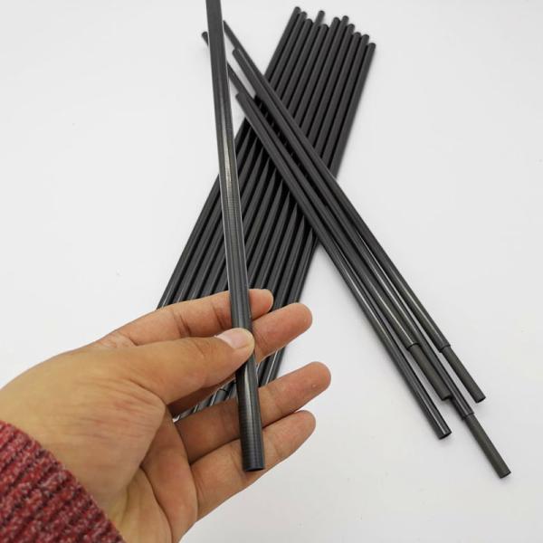 UV Resistant High Strength Small Diameter Carbon Fiber Tube 100% 3K Twill Plain
