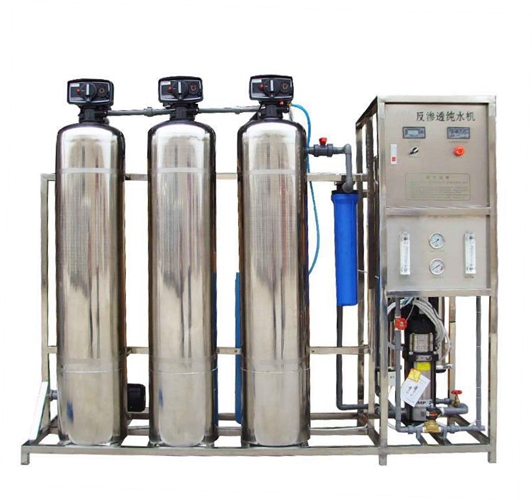 Demineralized Containerized Water Treatment Plant 1000LPH With PLC