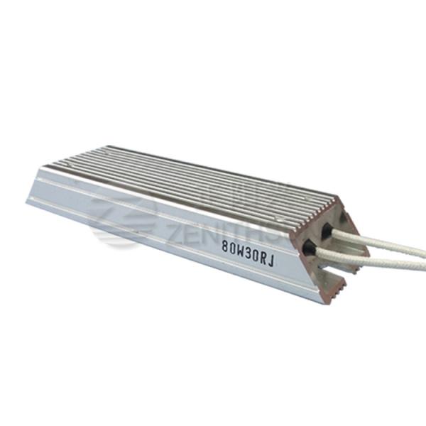80W Wirewound Dynamic Braking Resistor Aluminum Housed Vfd Dynamic Braking