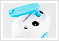 Mini Sub Health Analyzer Ultrasonic and Ozone Vegetable & Fruit Sterilizer Cleaner