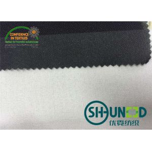 30D Stretch Woven Interlining Fabric Plain Weave Fusing With Silicon Process