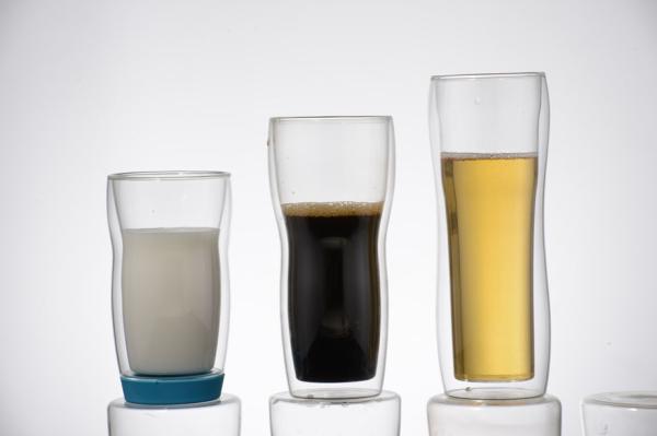 Double wall glass, Heat-resistant glass cup, borosilicate glass, Espresso, Latte