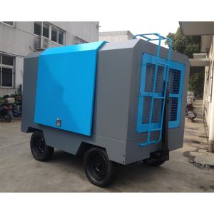 3m3/min 7bar Diesel Screw Portable Air Compressor Portable Diesel Engine Driven