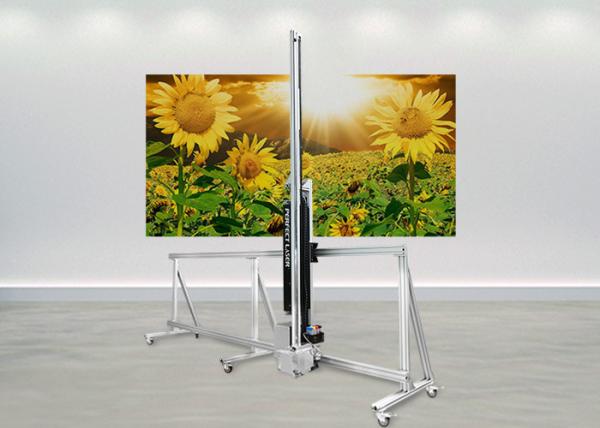 Quality 3D Large Format Wall Decal Printer Vertical Glass Wall Painting Machine for sale