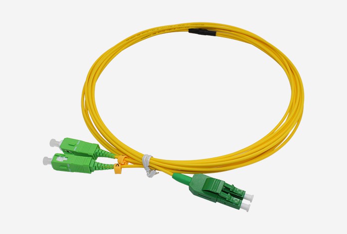 700 SC To LC UNIBOOT Patch Cord Single Mode Duplex Fiber Optic Patch Cable