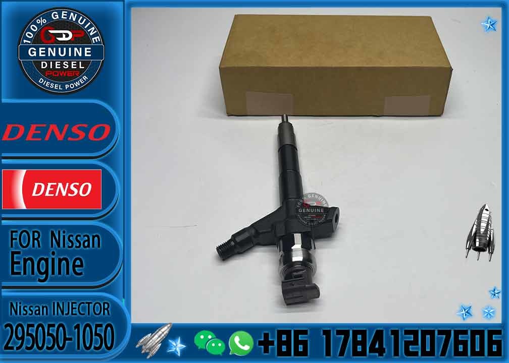 diesel fuel injector Common Rail Fuel Injector 295050-1050 16600-5X30A 166005X30A injector for Nissan Navara