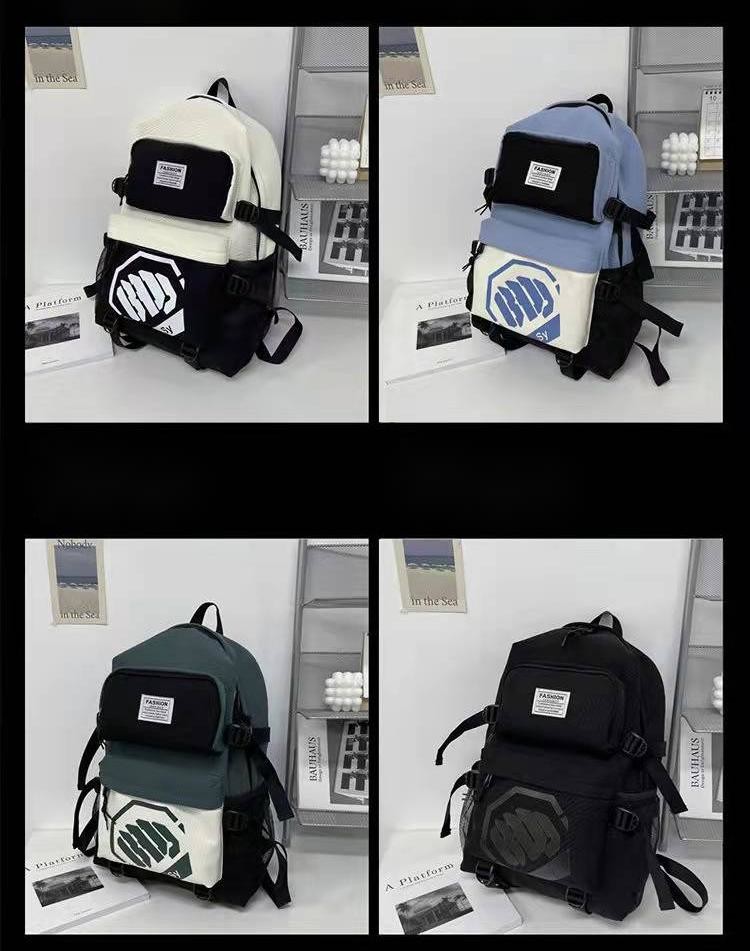 Middle School Canvas Casual University Backpack For Teenager