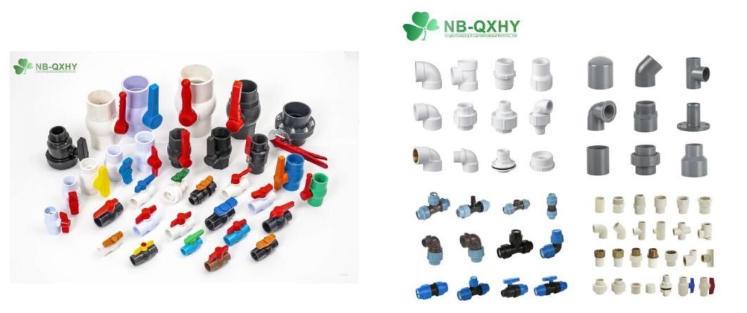 White Plastic PVC Pipe Sch40 Pipe for Cold Water Supply