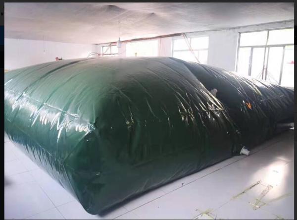 40000 Liter Liquid Tarpaulin Water Tank , Inflatable Pvc Water Storage Tank