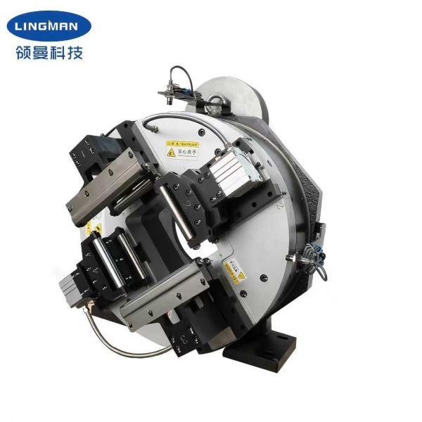 Quality Lingman Classic Hot-selling High-precision Zero-tail Full-stroke Pneumatic square Hole Chucks for Laser Cutting Machines for sale