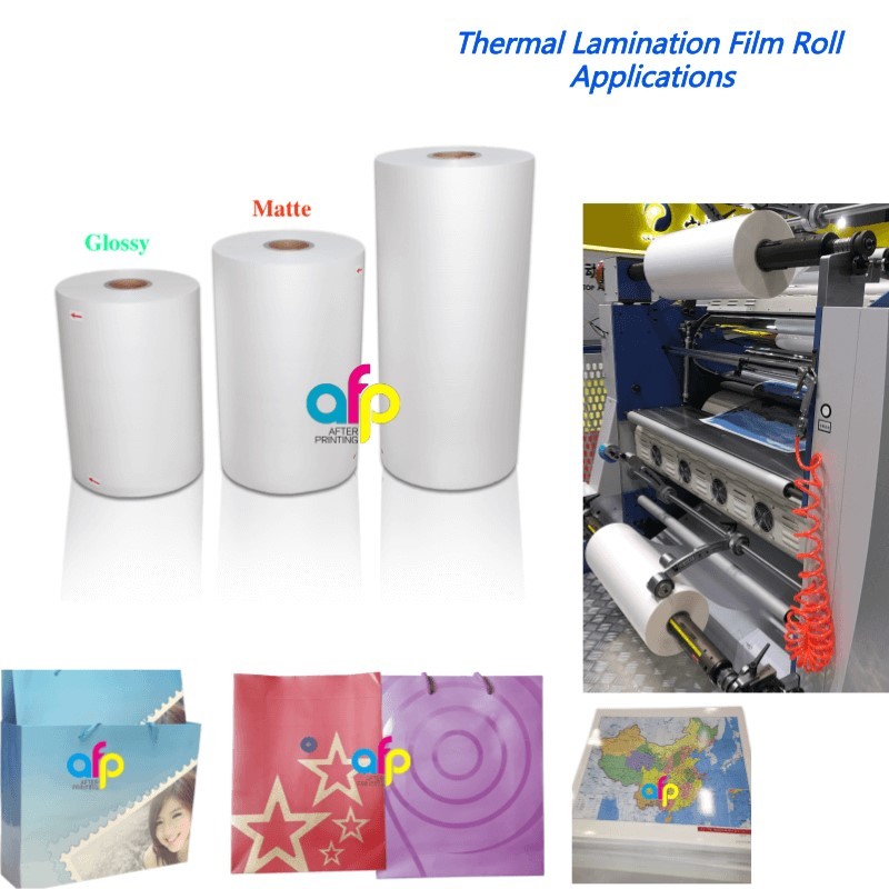 Leading Professional Glossy Matt Film Lamination Roll Manufacturer