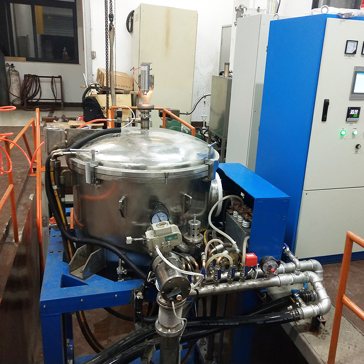 3000 Degree Bottom Discharge Graphitization Furnace For Cemented Carbide / Copper Tungsten Alloy