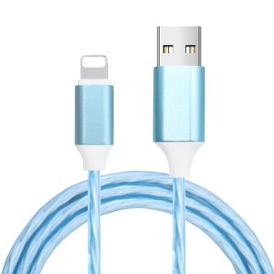 3A Output Electro-Luminescent USB Cable See It Glow Feel the Flow Braided with