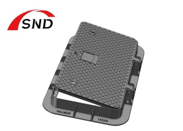 EN 124 -2 JRC 4 Heavy Thermal Gravity Casting Ductile Iron Manhole Cover for