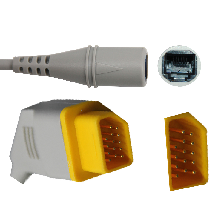 Nihon Kohden IBP cable to Smiths transducer