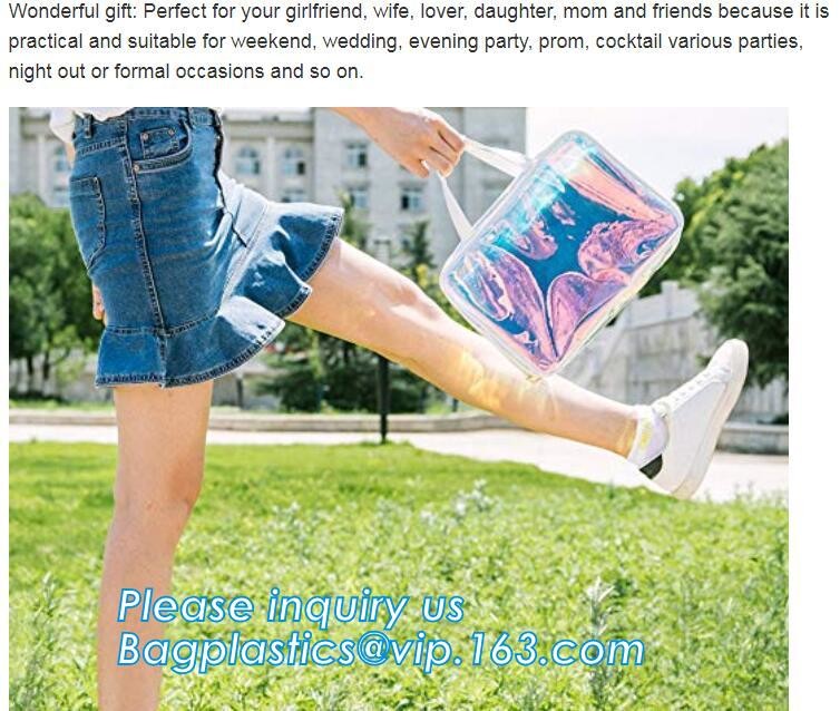 vinyl pvc zipper bags with handles, Handbag Storage Anti-dust Cover Clear Hanging Closet Bags Organizer Custom Dust Bag