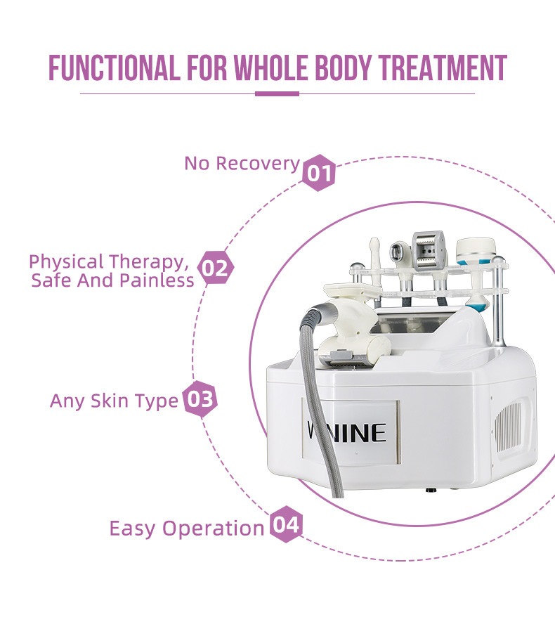 Vacuum Roller Slimming Machine 360 V9 velabody Cavitation Vacuum RF Machine