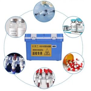 Insulate Ice Chest Veterinary Laboratory Medical Vaccine Carrier Injection