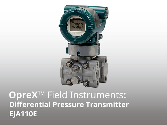 YOKOGAWA EJA110E Differential Pressure Transmitter with Hastelloy C-276 Diaphragm