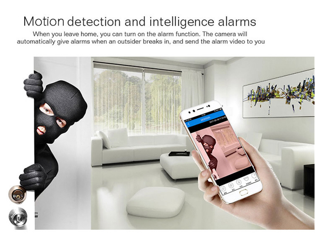 Smart Unistone 2MP Indoor Wireless Wi-Fi PTZ Camera(US-IW205)