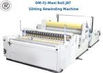 15KW Tissue Paper Production Line , Big Toilet JRT Roll Tissue Rewinding Machine