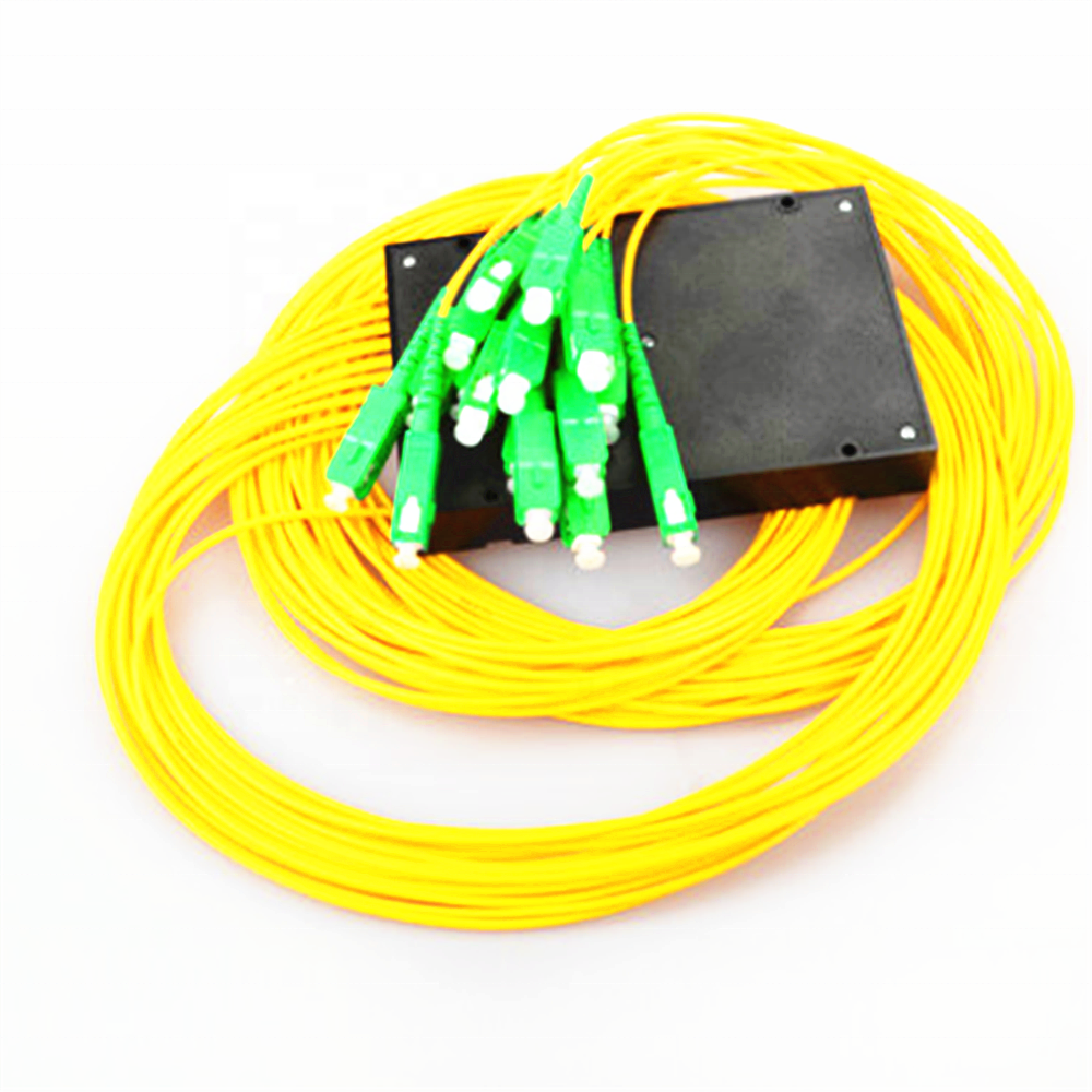 plc splitter terminal box Hot selling fiber optic equipment 16 way fiber optic plc splitter fiber optic splitter