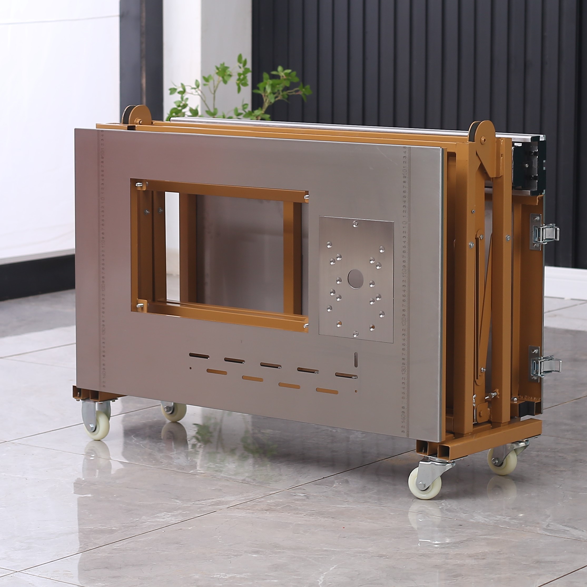 Small Lightweight Collapsible Plywood Panel Saw With Dust Free