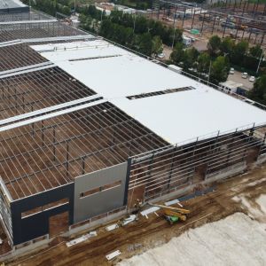 Q355B Z Shape Purlin 1.8mm Galvanized Steel Structure Warehouse