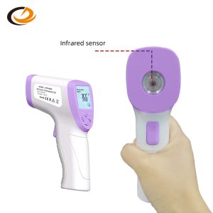 Digital Type Infrared Forehead Thermometer Gun With Luminous Display Function