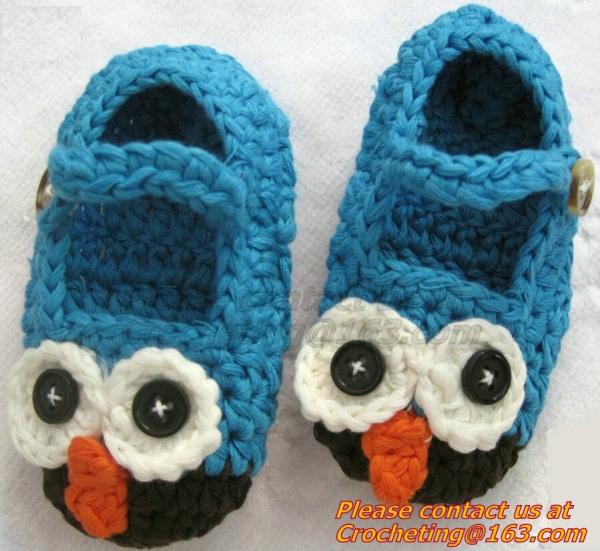Baby Boys Girls Crochet Sandal Thongs Slippers Newborn Infant Toddler Prewalker