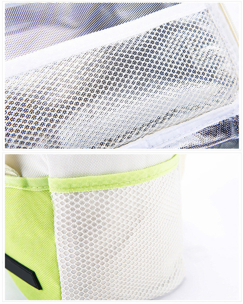 Travel Use Classic Canvas Lunch Cooler Bag With Hard Liner