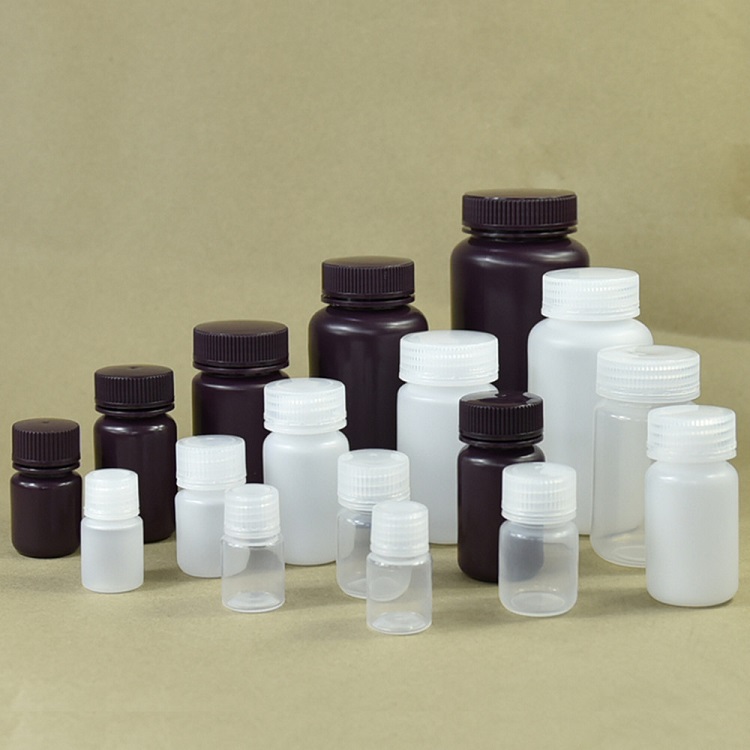 Empty Sealing Pill Plastic Capsules 50ml Round Bottle for Package of Industrial