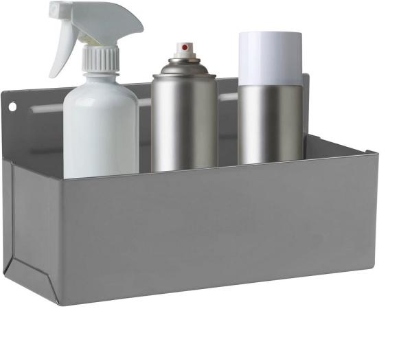 Neatly organize your BBQ supplies with this Garage Mechanic Paint Bottle Can