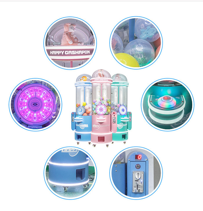Coin Operated Smart Dial Capsule Machine Gacha Machine Gift Machine