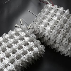 12V IP67 Waterproof RGB Flexible Mesh Screen LED Point Light Advertising Grid