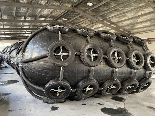 STD Mooring Boat Bumper Yokohama Marine Fenders Nylon Rubber Pneumatic