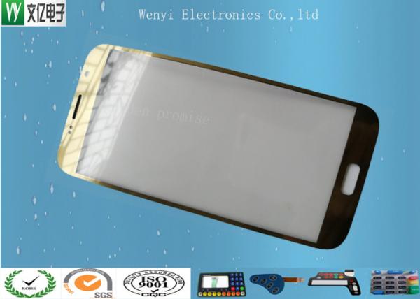 0.125mm PC Touch Screen Membrane Switch Overlay With Light Changeable Reflex