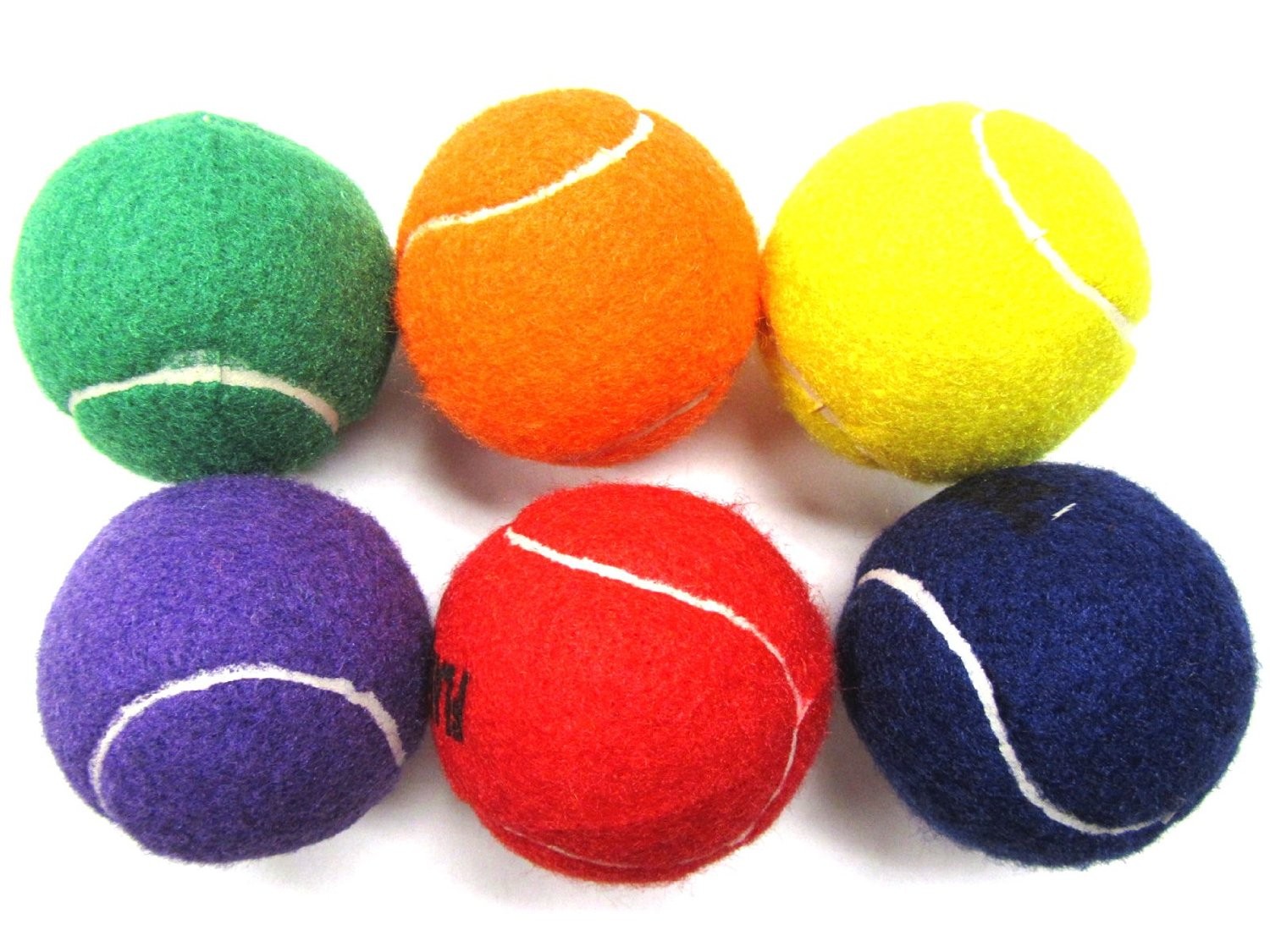 Dog Toy Tennis Balls for Your Dog. 2-Pack, Colors Vary