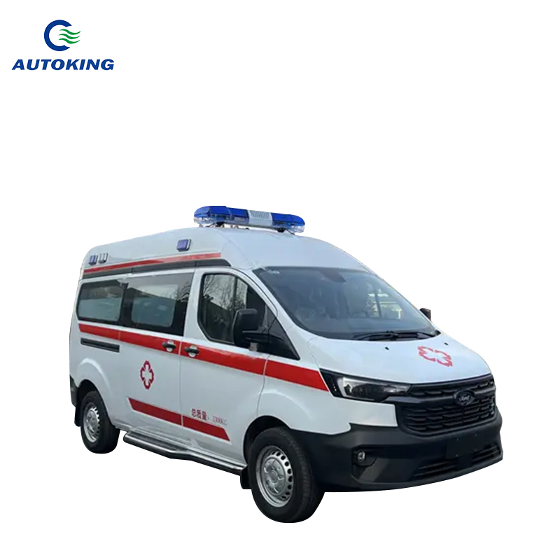 Full Set Of Basic Medical Equipment And Ventilation System On Board The Ambulance For Routine First Aid Duties